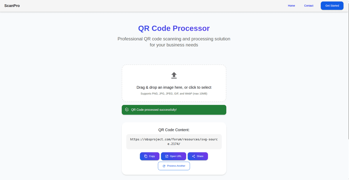 ScanCode Pro Desktop Interface